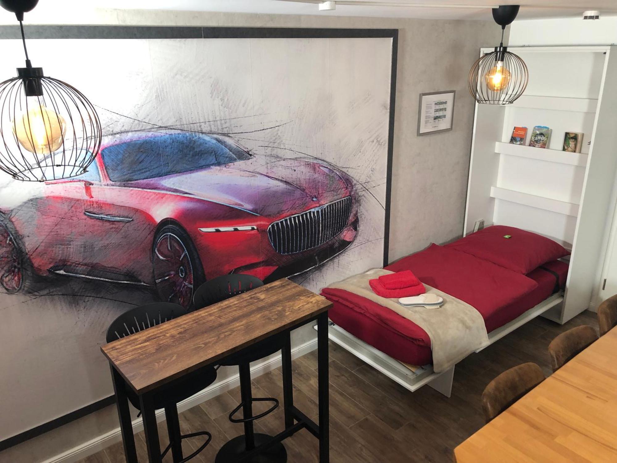 Stylisches Maybach Appartement Mit Terrasse Fuer 5 Personen, 5 Betten, Grosse Kochinsel, Homeoffice Mit 250Mbit Wlan Aidlingen エクステリア 写真